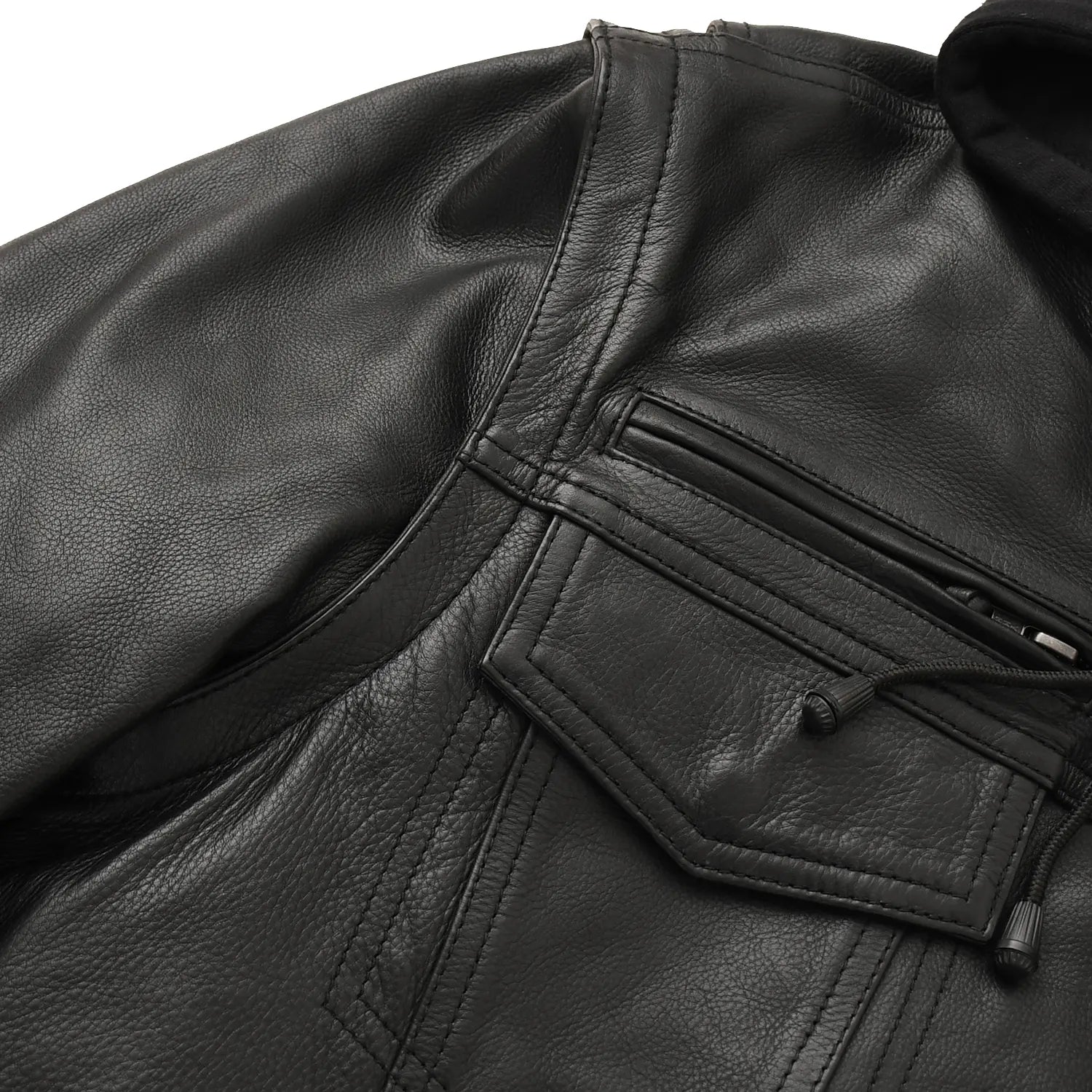Nightstrike Men’s Motorcycle Leather Jacket Men's Leather Jacket Jackets