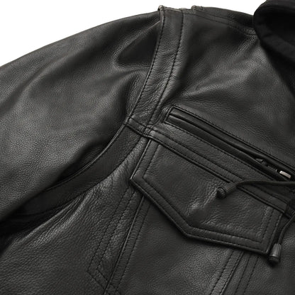 Nightstrike Men’s Motorcycle Leather Jacket Men's Leather Jacket Jackets