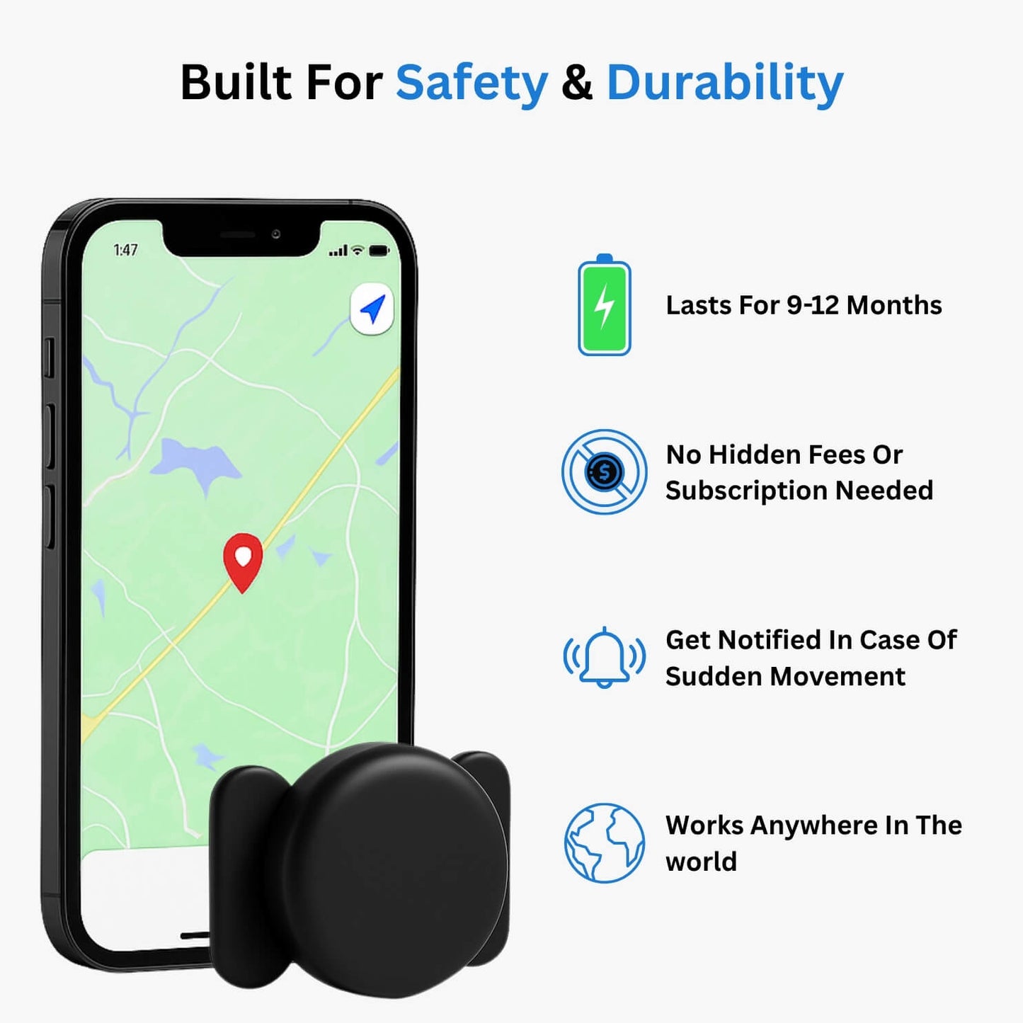 Stealth Magnetic GPS Tracker