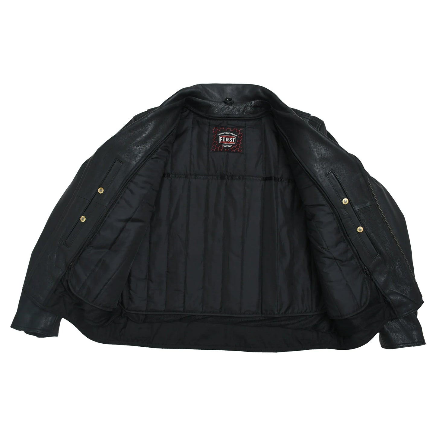 Mastermind Men's Motorcycle Leather Jacket Men's Leather Jacket Jackets