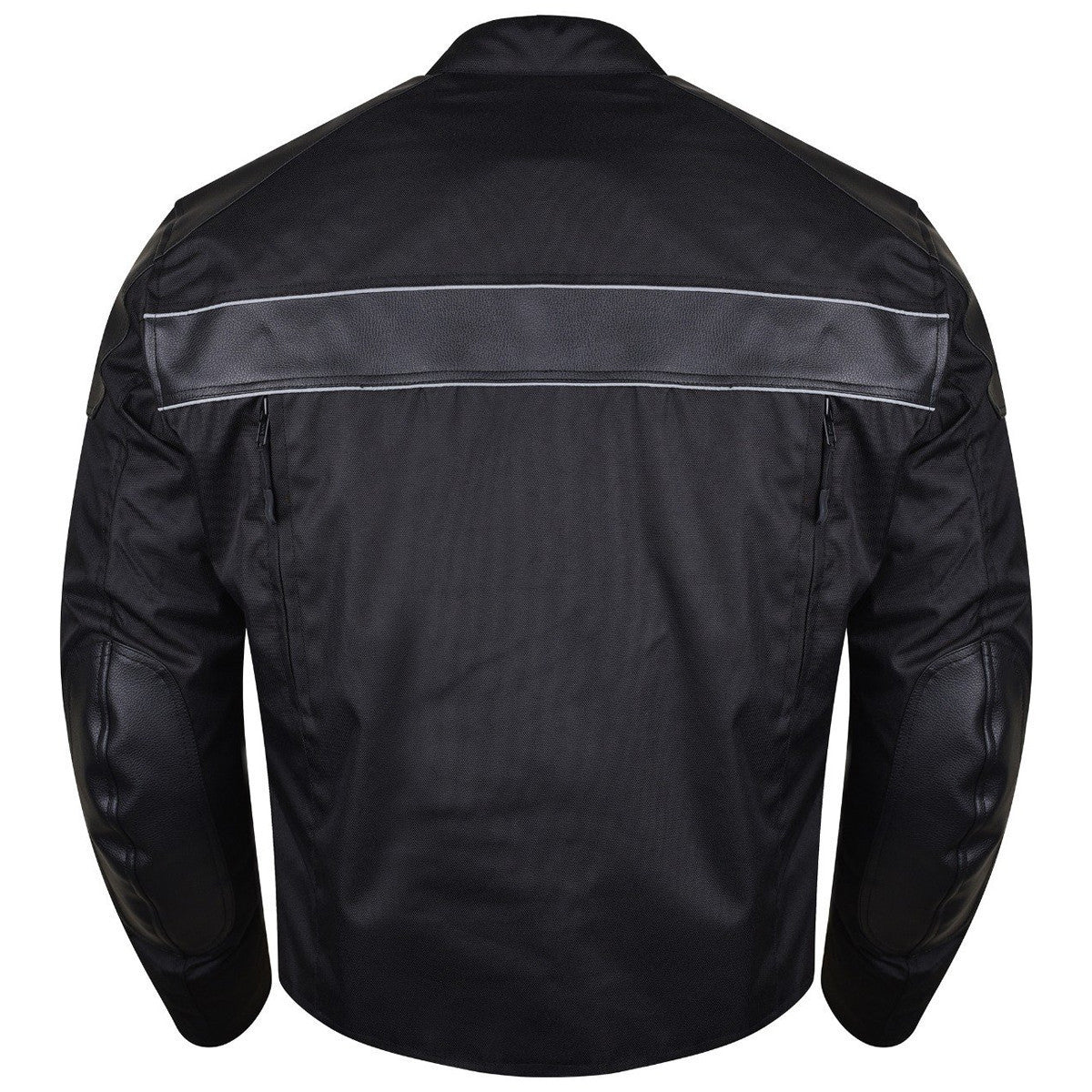 Vance Mens Textile Motorcycle Jacket Motorbike Biker Riding Jacket Breathable with CE Armor