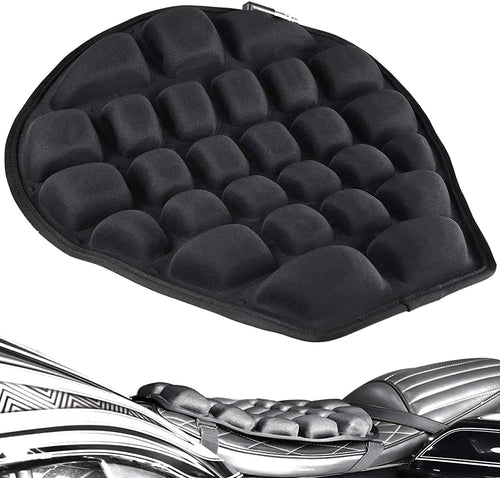 Motorcycle Seat Cushion Air Pad for Long Rides and Tailbone Relief