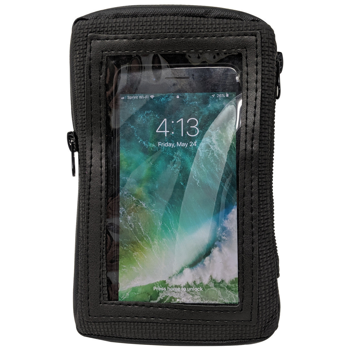 Vance Cell Phone and GPS Holder Magnetic Motorcycle Tank Bag