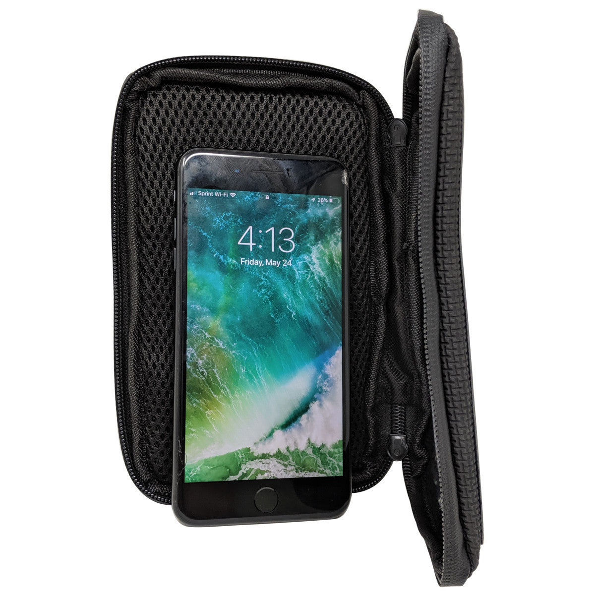 Vance Cell Phone and GPS Holder Magnetic Motorcycle Tank Bag