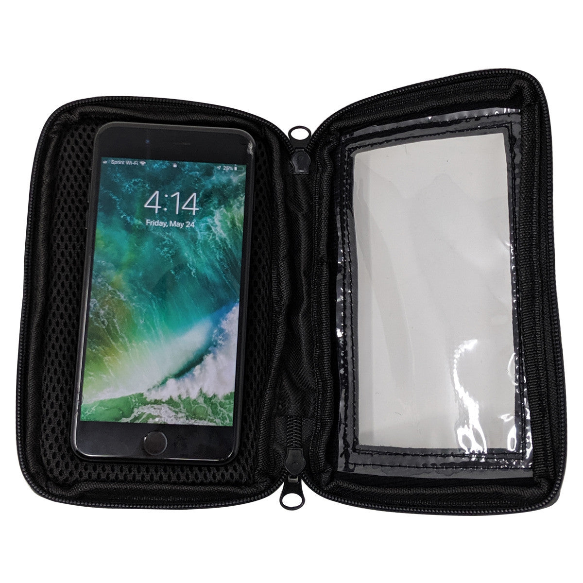 Vance Cell Phone and GPS Holder Magnetic Motorcycle Tank Bag
