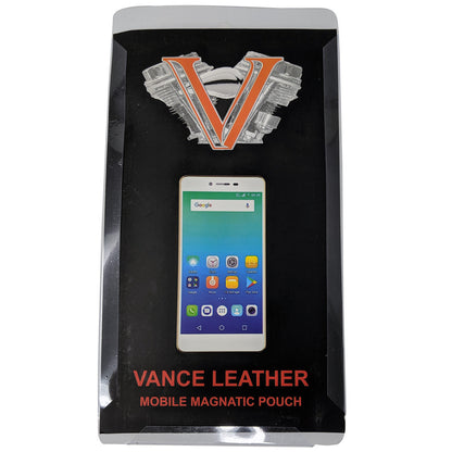 Vance Cell Phone and GPS Holder Magnetic Motorcycle Tank Bag