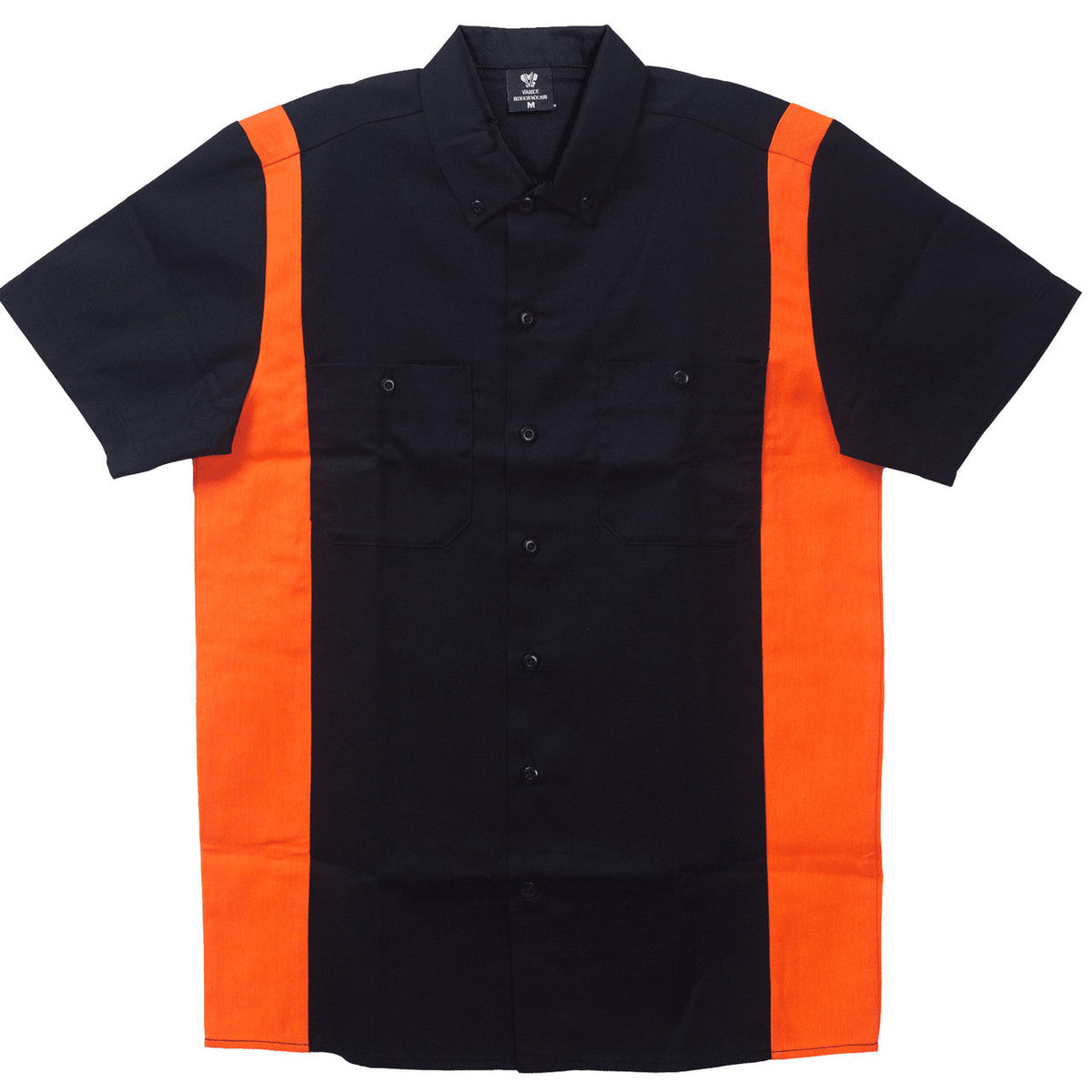 Vance Men's Button Front Garage Mechanics Shirt