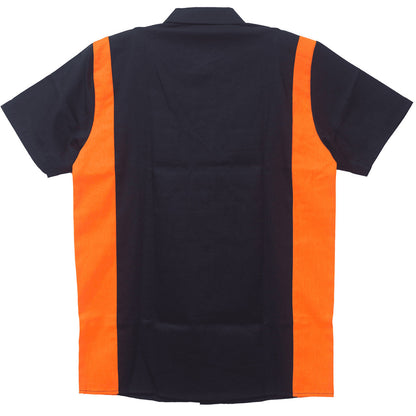 Vance Men's Button Front Garage Mechanics Shirt