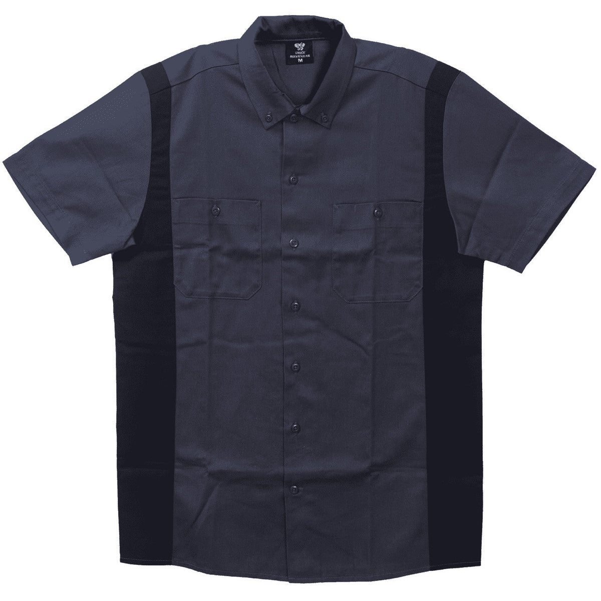Vance Men's Button Front Garage Mechanics Shirt