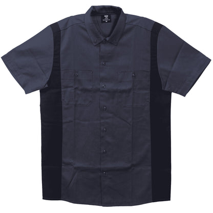 Vance Men's Button Front Garage Mechanics Shirt