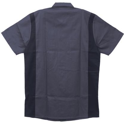 Vance Men's Button Front Garage Mechanics Shirt