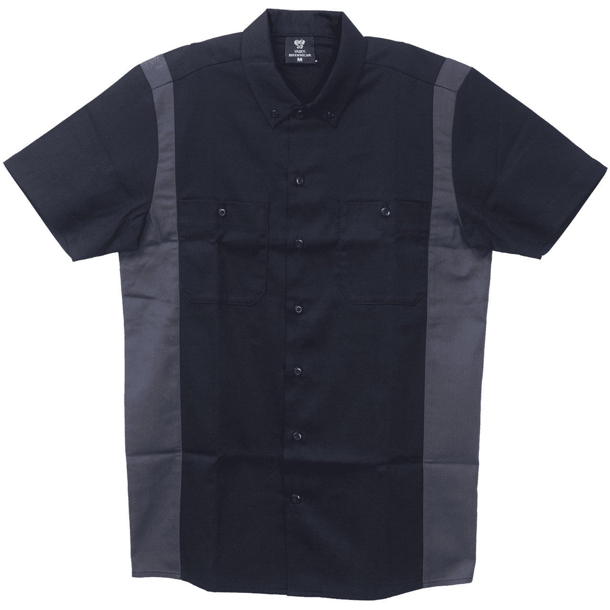 Vance Men's Button Front Garage Mechanics Shirt