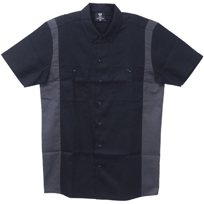 Vance Men's Button Front Garage Mechanics Shirt