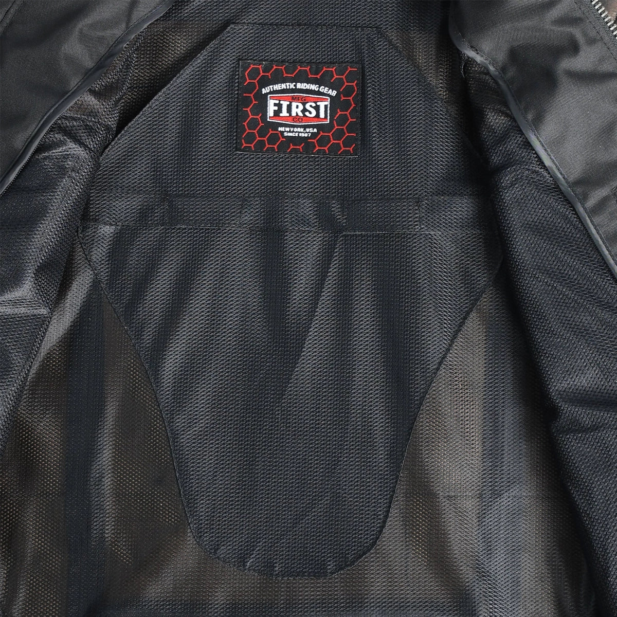 Rider Club - Men's Leather Motorcycle Jacket Men's Leather Jacket Jackets