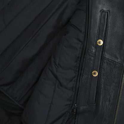 Mastermind Men's Motorcycle Leather Jacket Men's Leather Jacket Jackets