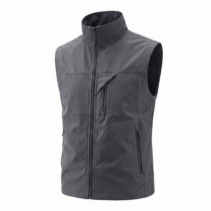 High Visibility Reflective Vest - 2025 New Fashion Men's Vest Windproo