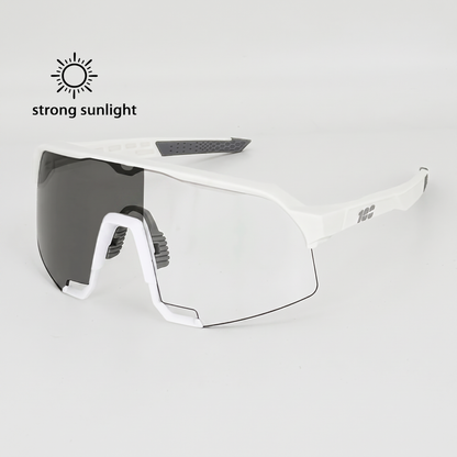 Motorcycle Accessory - 100 Photochromic Cycling Glasses Fashion Sports