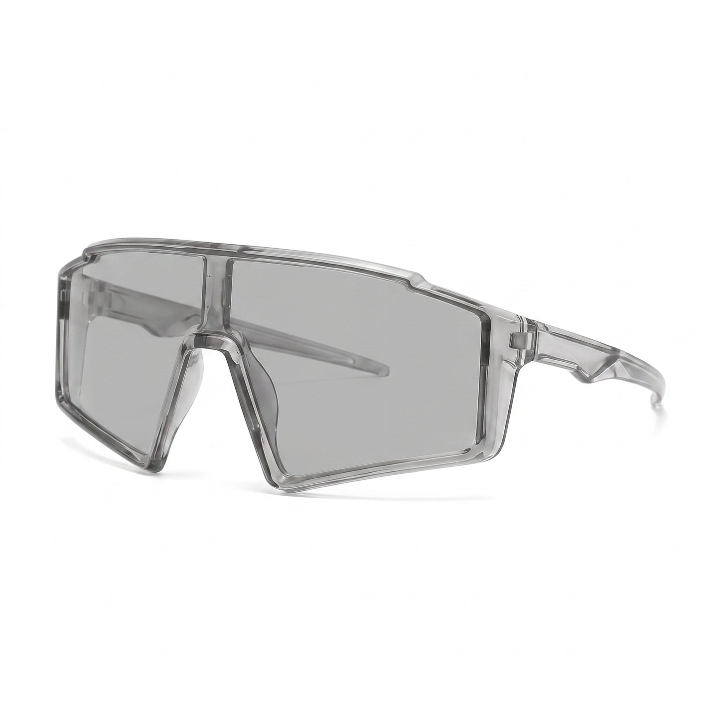 Motorcycle Accessory - Photochromic One-Piece Sports Sunglasses - Over
