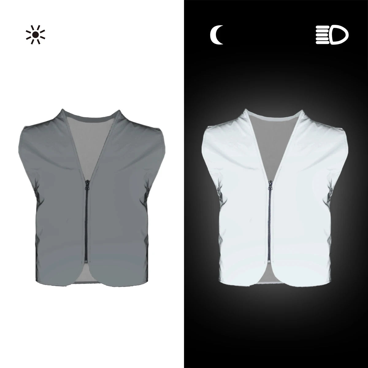 High Visibility Reflective Vest - Salzmann Reflective Vest High Visibi