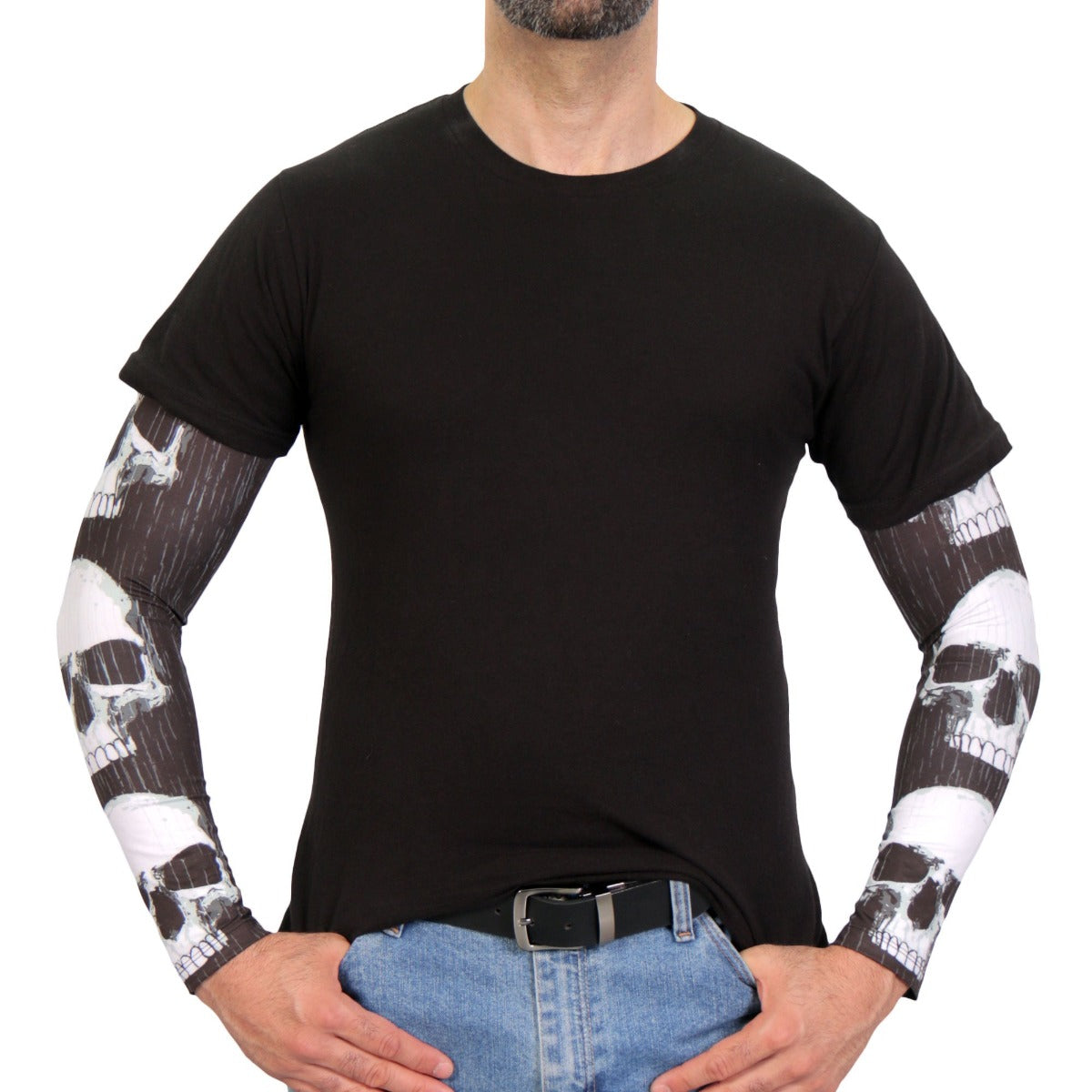 Hot Leathers 2nd Amendment Skull Arm Sleeve