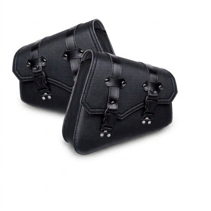 Leather Motorcycle Bag - Motorcycle Bag Saddlebags PU Leather Front Fo