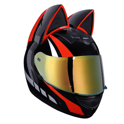ALR™ Cat Ear Motorcycle Helmet
