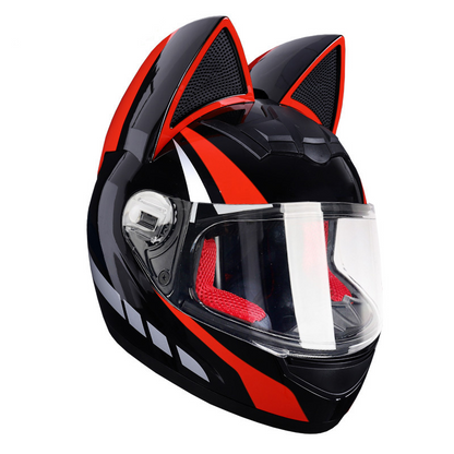 ALR™ Cat Ear Motorcycle Helmet