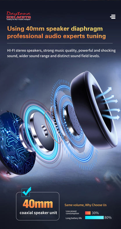 Daytona Bluetooth Headset for Helmet 1.0