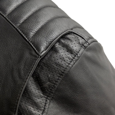 First Manufacturing BiTurbo - Men's Leather Motorcycle Jacket