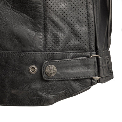 First Manufacturing BiTurbo - Men's Leather Motorcycle Jacket