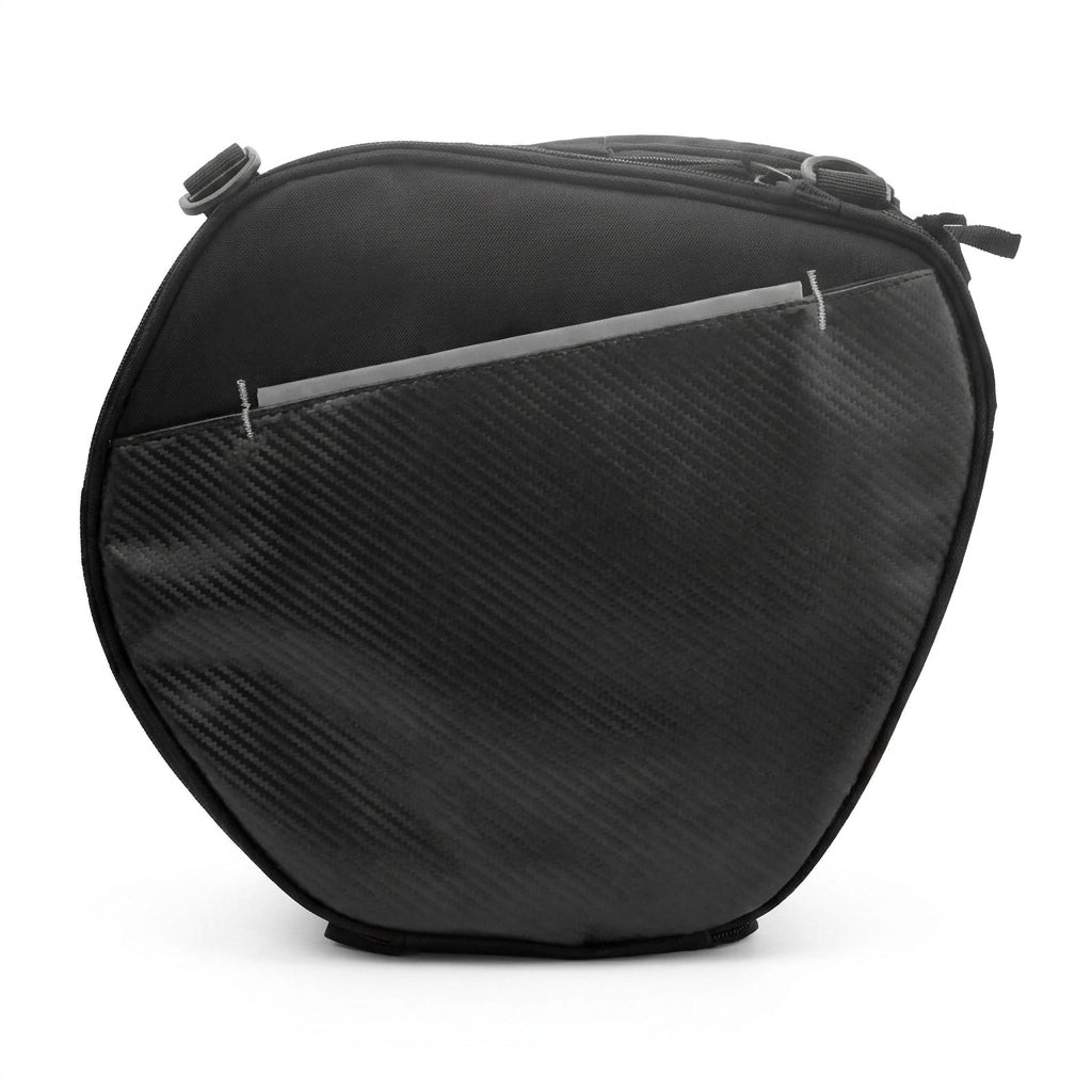 Leather Motorcycle Bag - Motorcycle Scooter Tunnel Bag Waterproof Tank