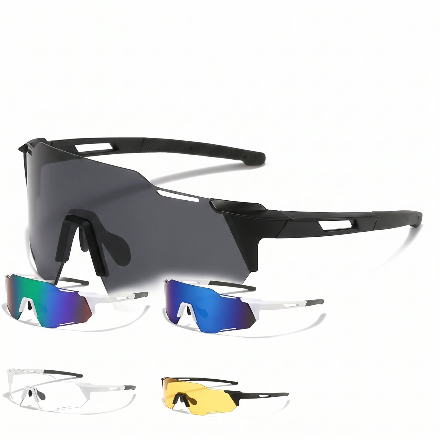 Motorcycle Accessory - Polarized Cycling Glasses UV Protection Windpro