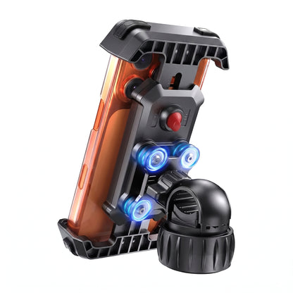 Motorcycle Phone Holder - Anti-Shake Motorcycle Mount 2026 Dual Vibrat