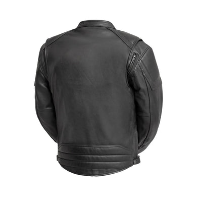 First Manufacturing Chaos - Men's Motorcycle Leather Jacket