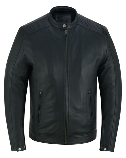Classic Joe Men’s Fashion Lambskin Leather Jacket