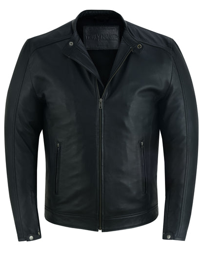 Classic Joe Men’s Fashion Lambskin Leather Jacket