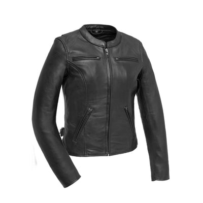 First Manufacturing Competition - Women's Leather Motorcycle Jacket