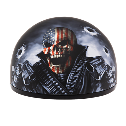 Daytona D.O.T Skull Cap - w/Come and Get 'Em Helmet