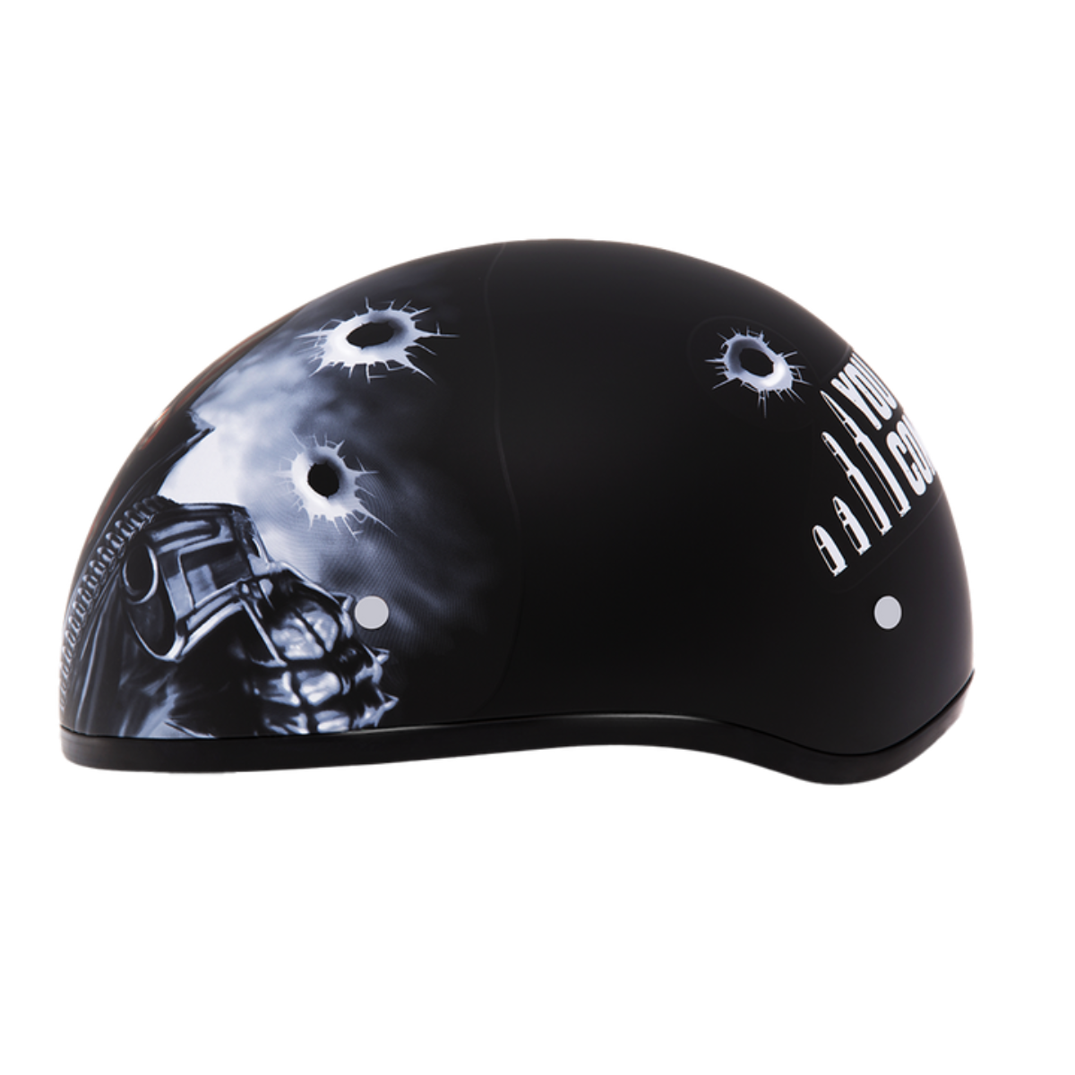 Daytona D.O.T Skull Cap - w/Come and Get 'Em Helmet