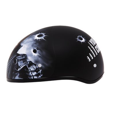 Daytona D.O.T Skull Cap - w/Come and Get 'Em Helmet