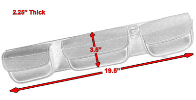 Universal 3 Pouches Windshield Bag