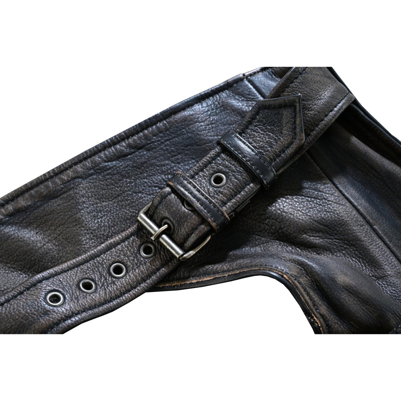 Unisex Four Pockets Insulated Chaps with Stretchable Inner Thigh