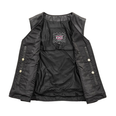 First Manufacturing Diana - Women's Motorcycle Leather Vest