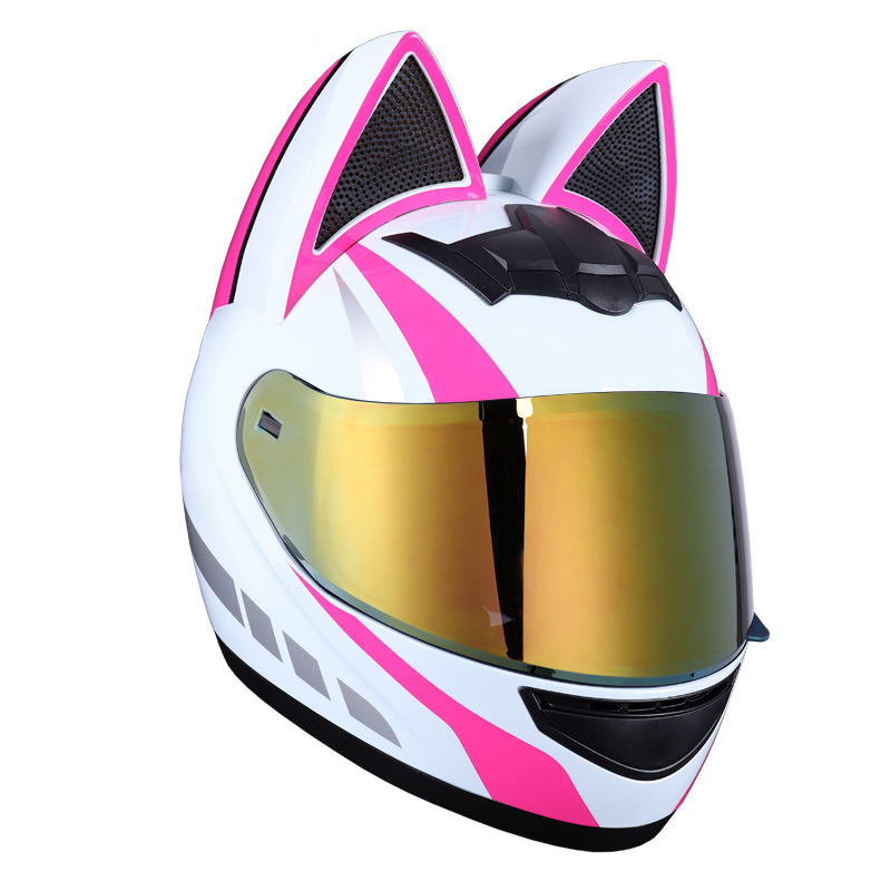 ALR™ Cat Ear Motorcycle Helmet
