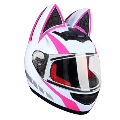 ALR™ Cat Ear Motorcycle Helmet