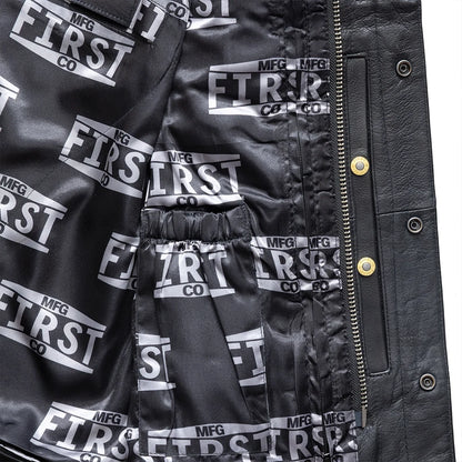 FMCo Men's Signature Leather Vest Men's Leather Vest Vests
