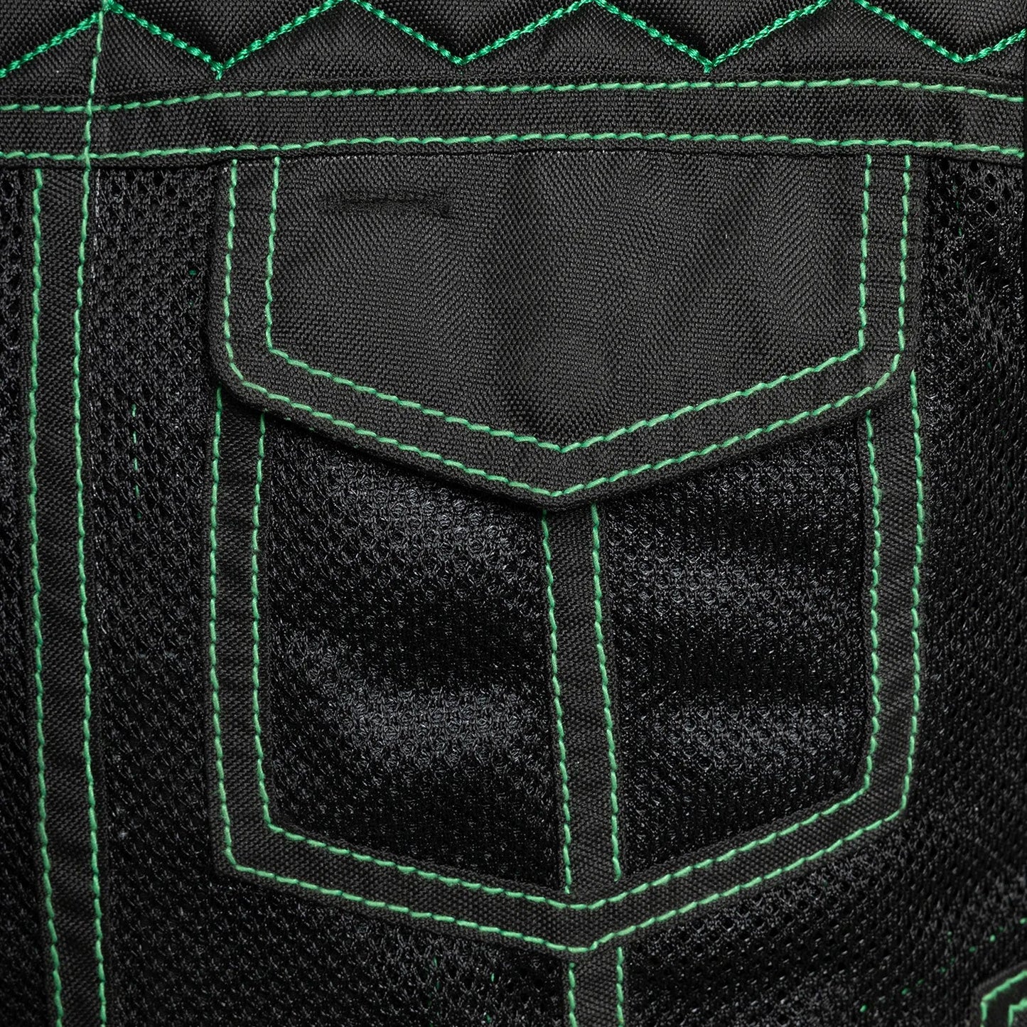 Lowside Hornet Moto Mesh Men's Club Style Vest Men's Moto Mesh Vest Vests