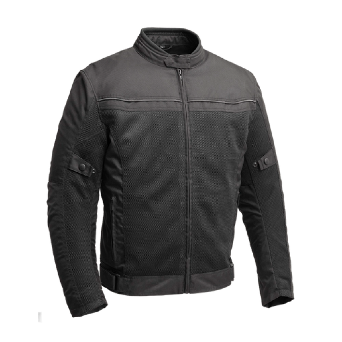 First Manufacturing Venture - Men's Cordura Textile Jacket, Black