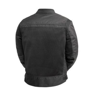 First Manufacturing Venture - Men's Cordura Textile Jacket, Black