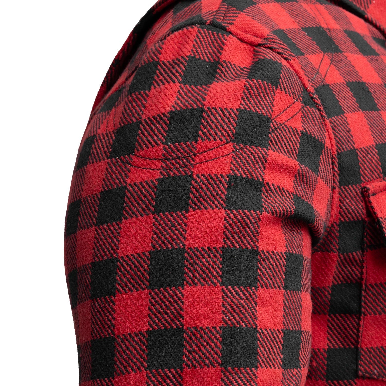 Canvas Moto Flannel Men's Shirt First Manufacturing Company